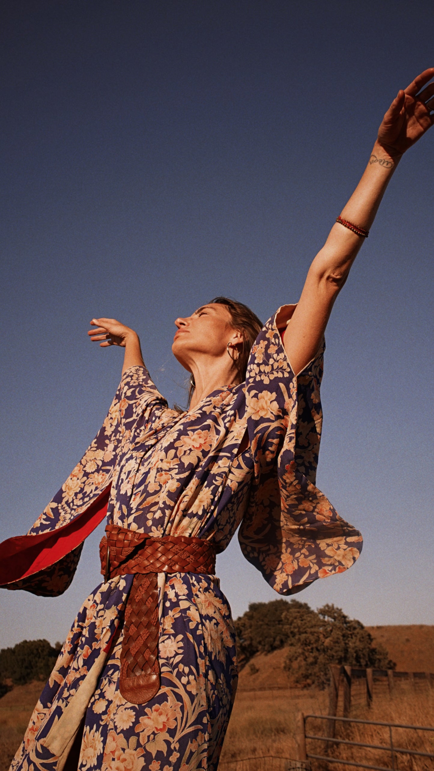 Vintage Silk Japanese Kimono