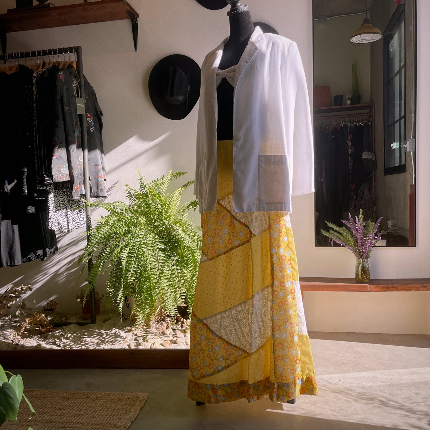 1970s Vintage Chessa Davis Skirt