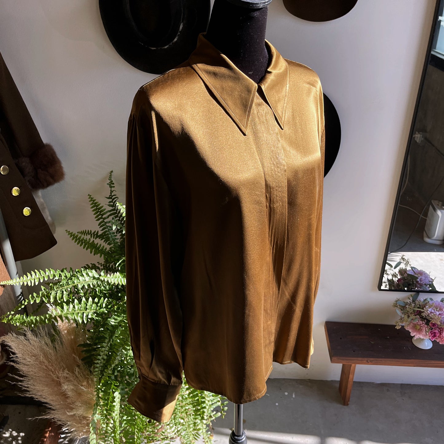 Vintage Christian Dior Silk Blouse