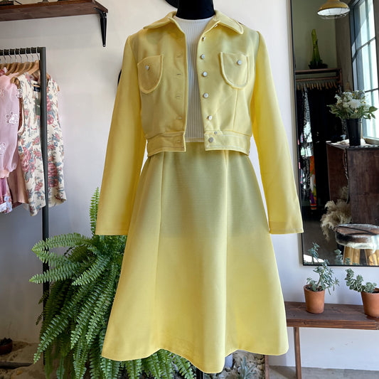 Vintage 60’s Sun Dress with Jacket Set