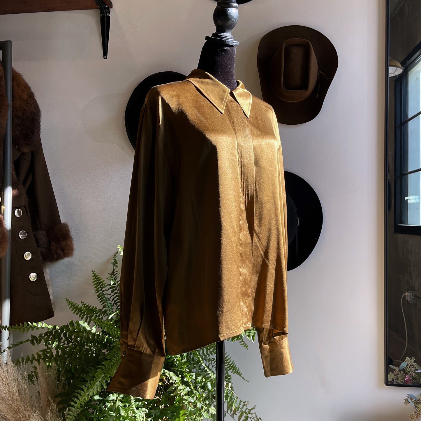 Vintage Christian Dior Silk Blouse