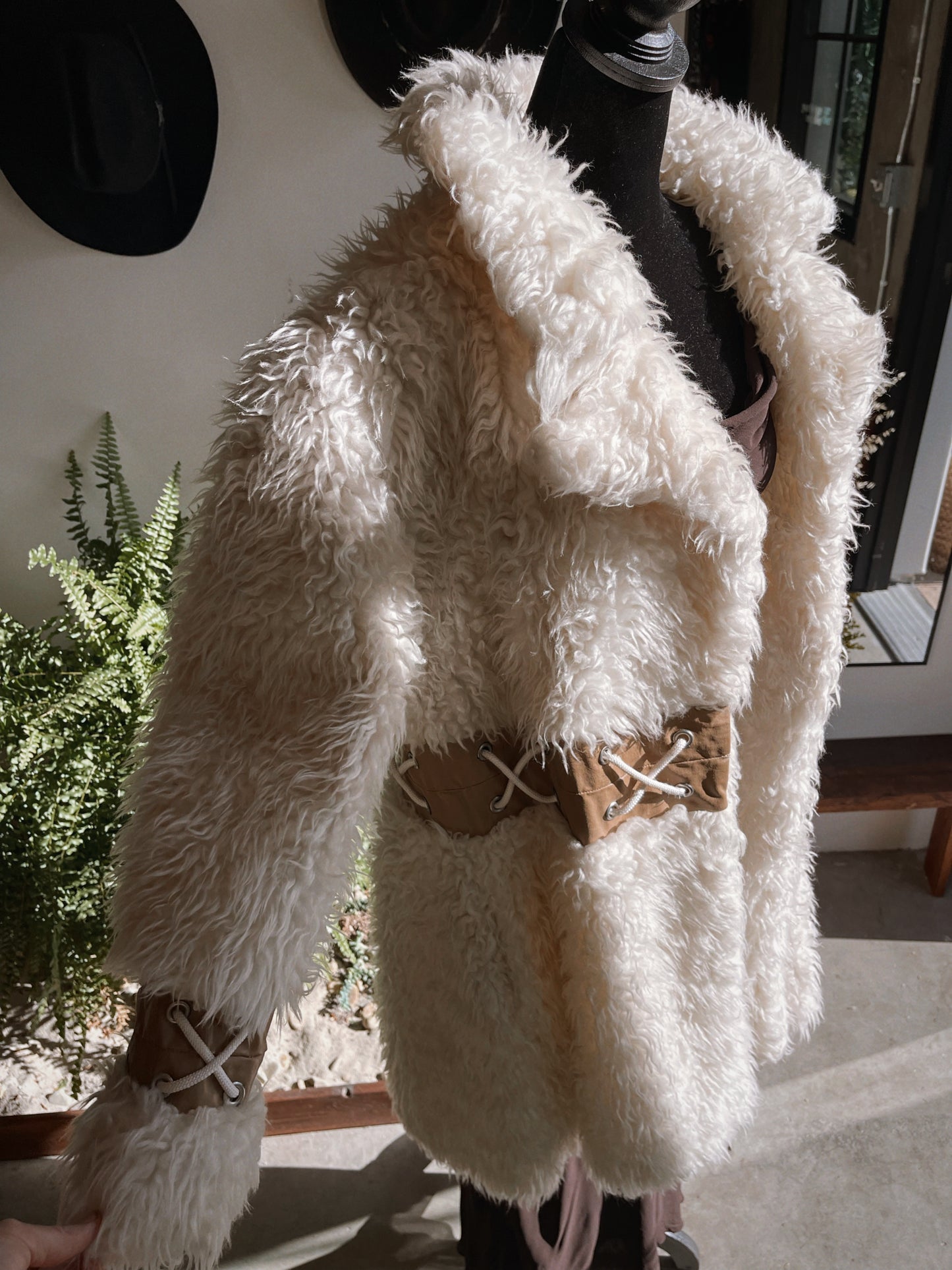 Union Made Vintage Faux Fur Coat