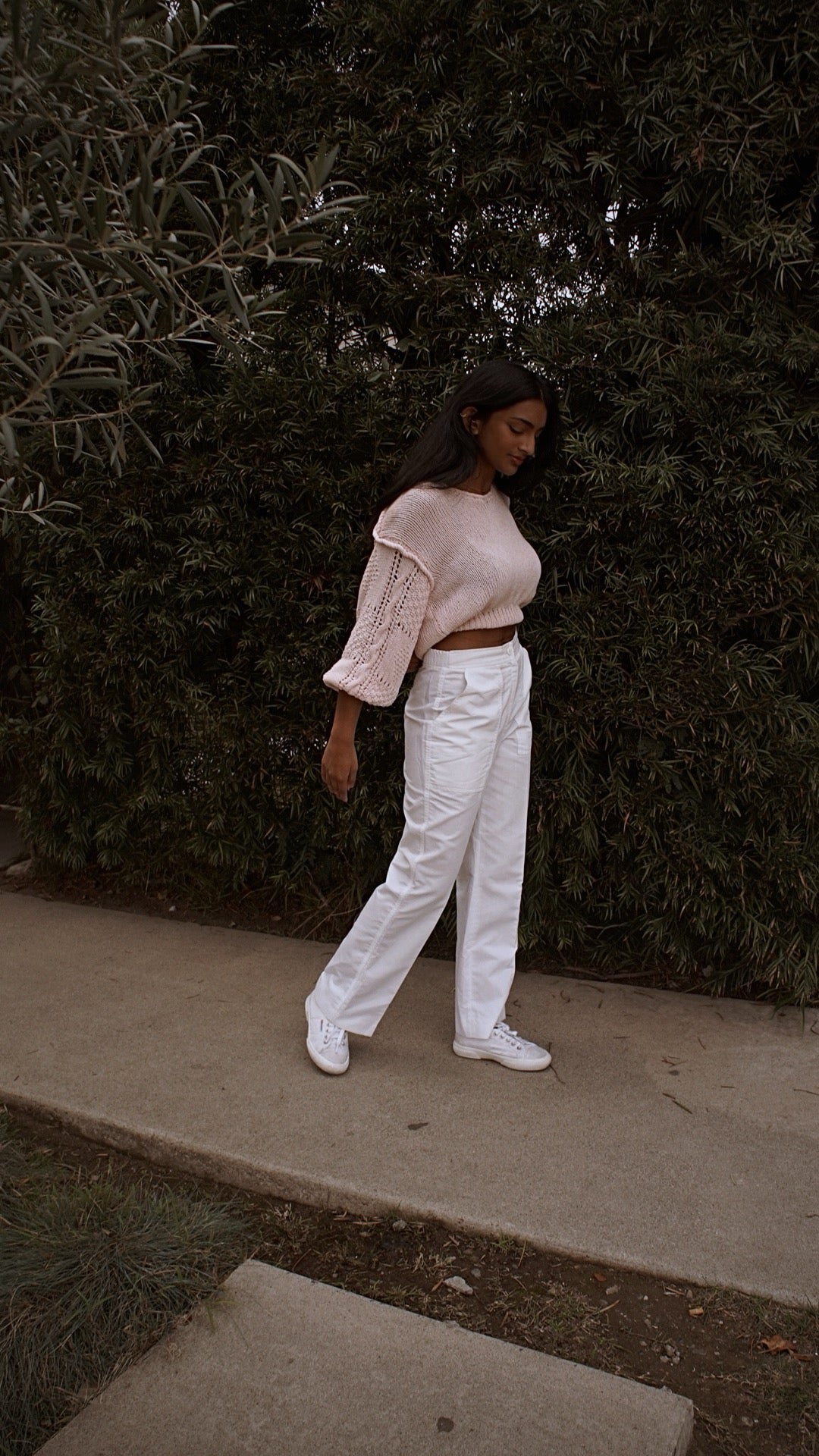 Vintage Givenchy Sport Highwaisted Pants in White 70’s 80’s - SHOP EZRA