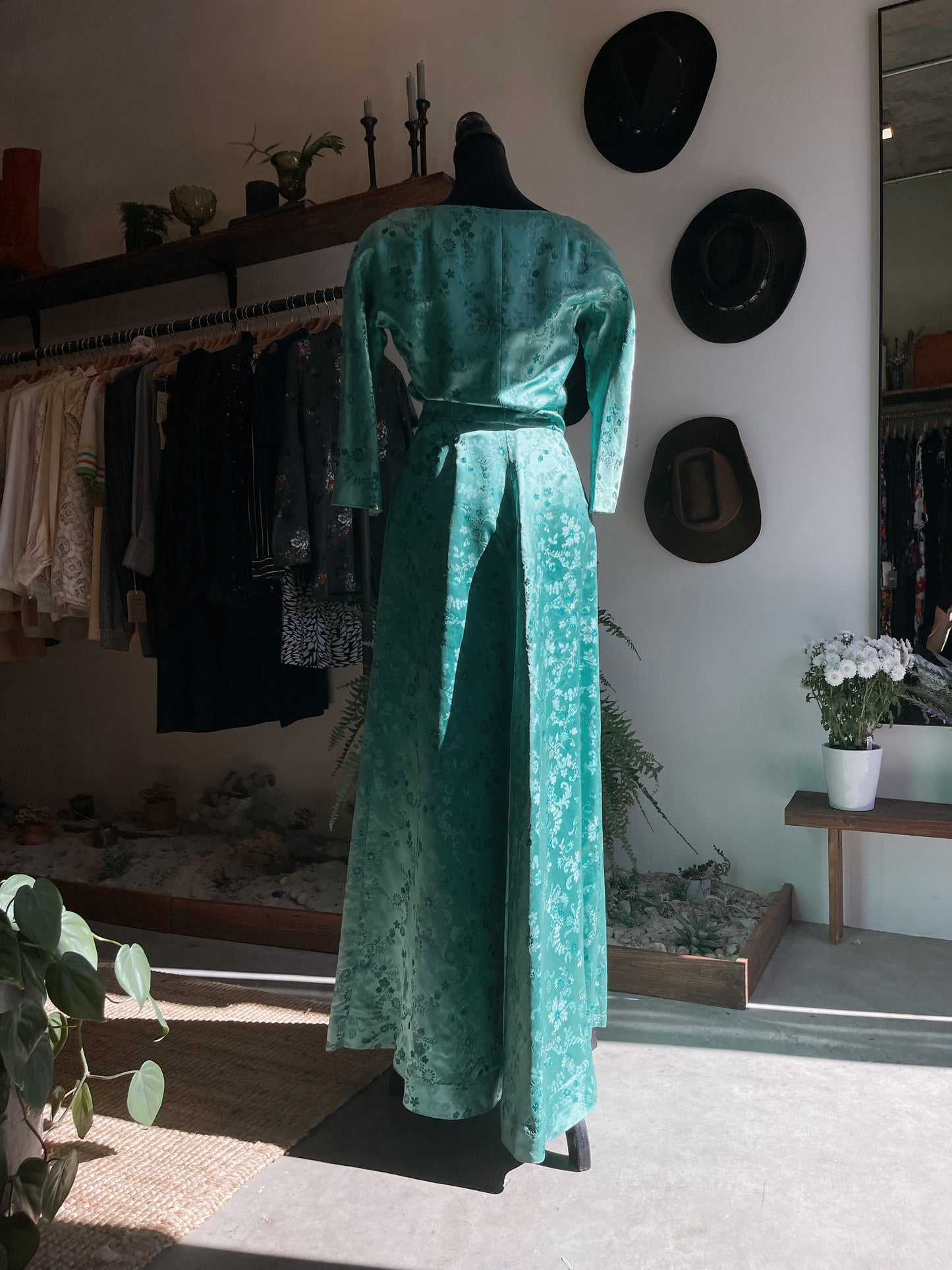 1960s Vintage I. Magnin Dynasty Dress