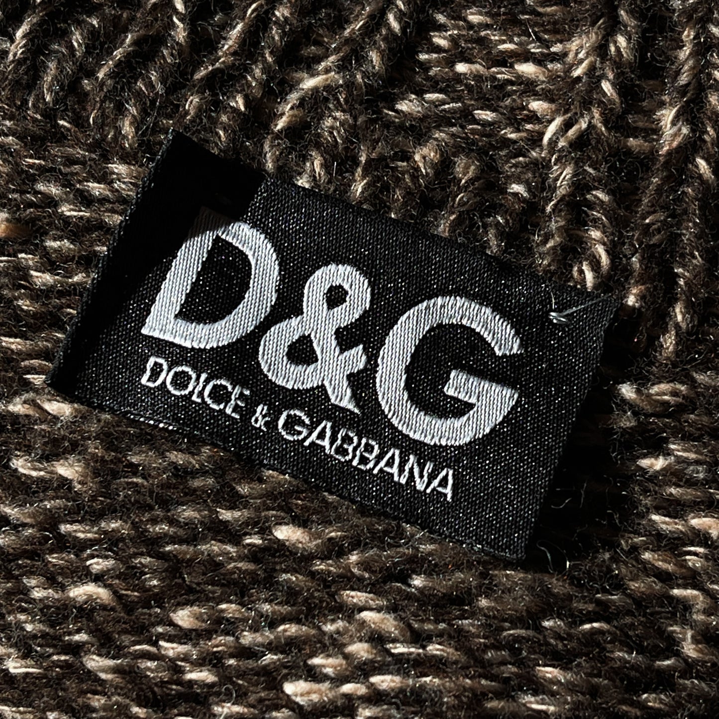 1990s Dolce and Gabbana Knit Oversized Sweater