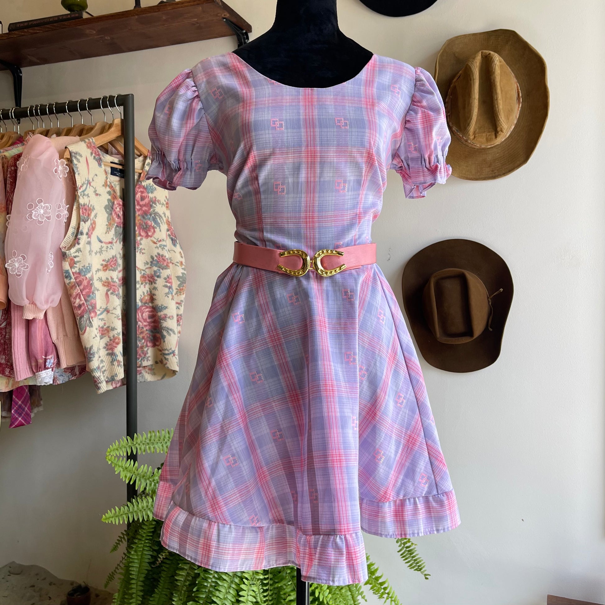 Vintage Western Dress 