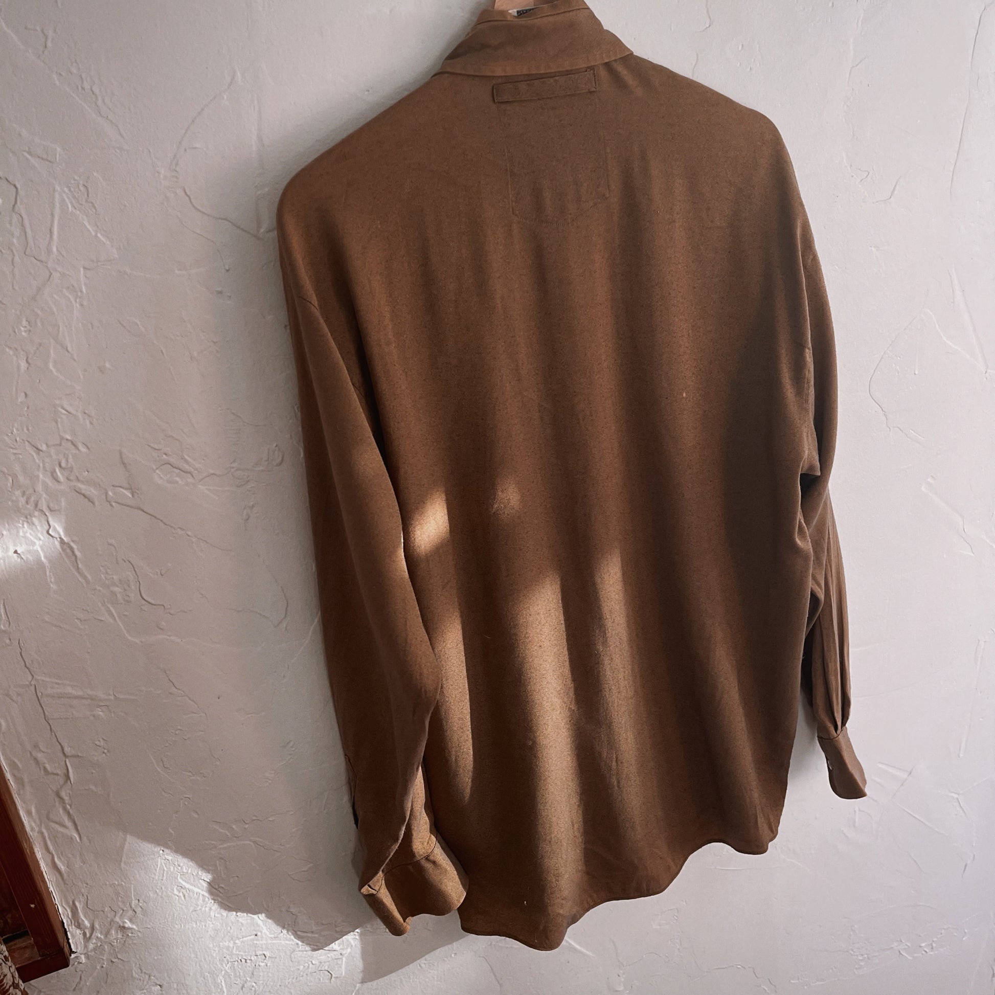 Vintage Yves Saint Laurent Button-Up Top with Embroidered YSL Pocket 80’s - SHOP EZRA