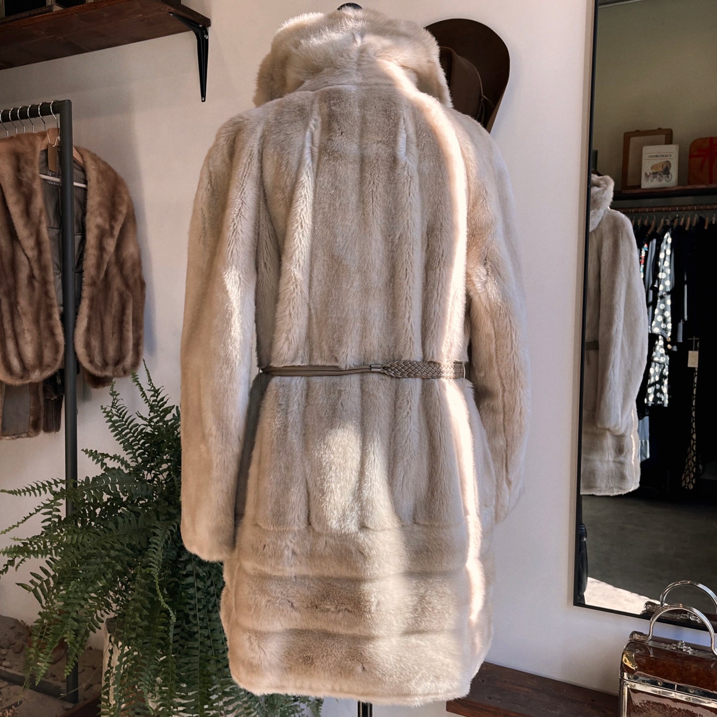 1970s Vintage Tissavel France Fur Jacket