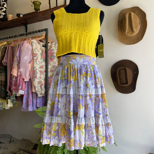 70’s Vintage Rockmount Prairie Skirt