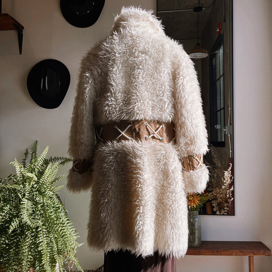 Union Made Vintage Faux Fur Coat