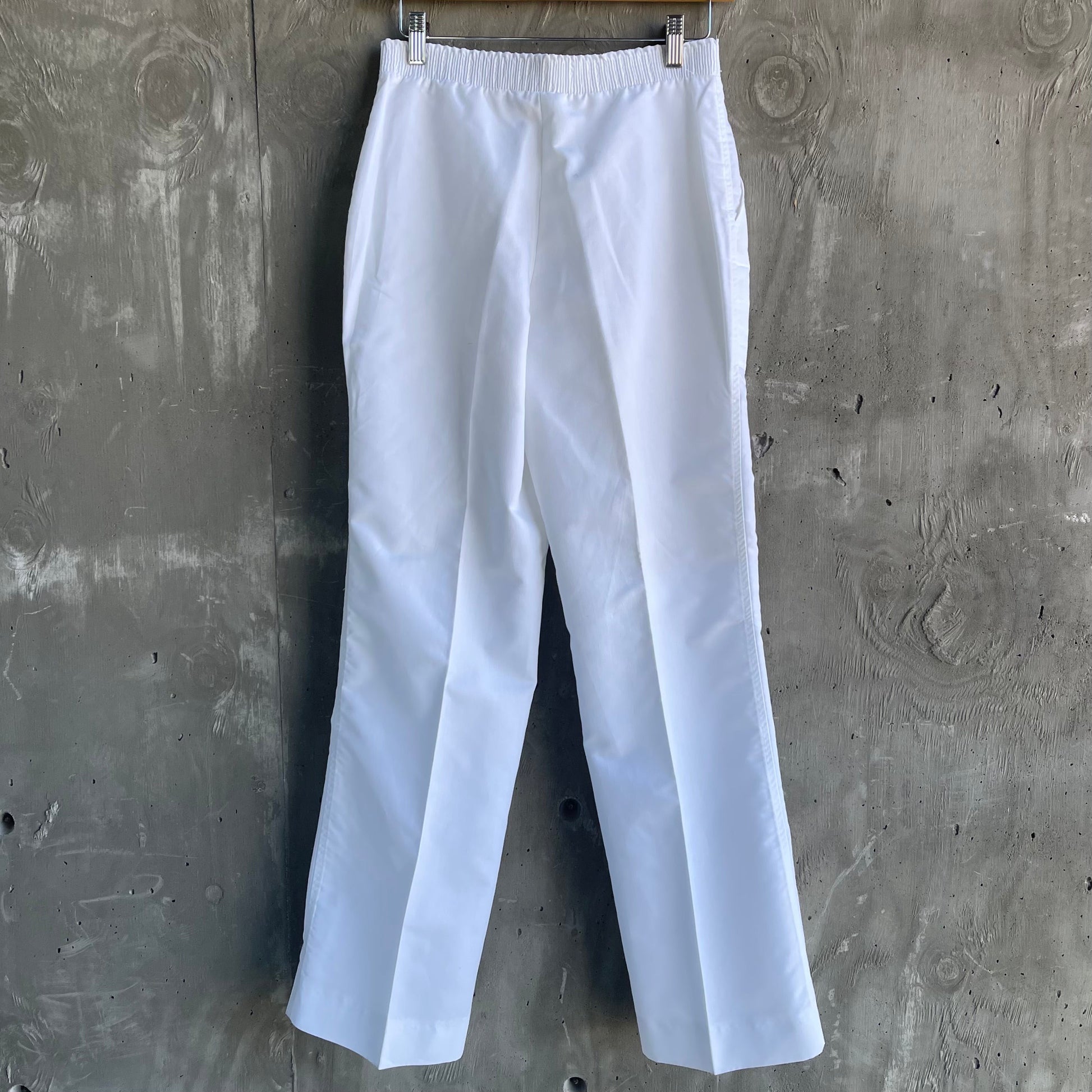 Vintage Givenchy Sport Highwaisted Pants in White 70’s 80’s - SHOP EZRA