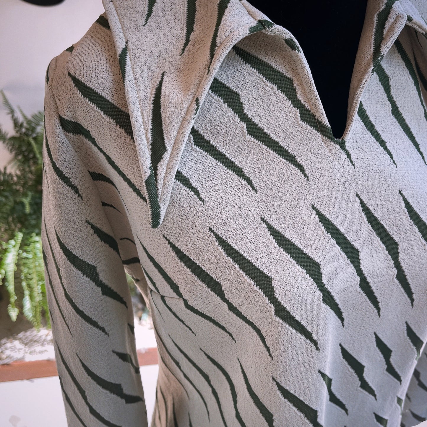 1960s Vintage Jerrie Lurie Knit Mod GoGo Dress