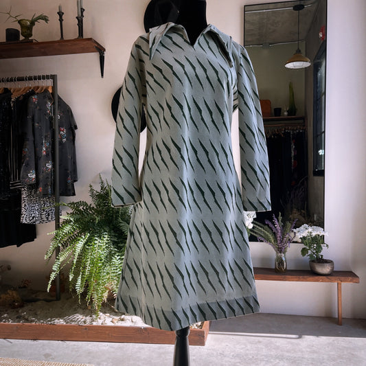 1960s Vintage Jerrie Lurie Knit Mod GoGo Dress