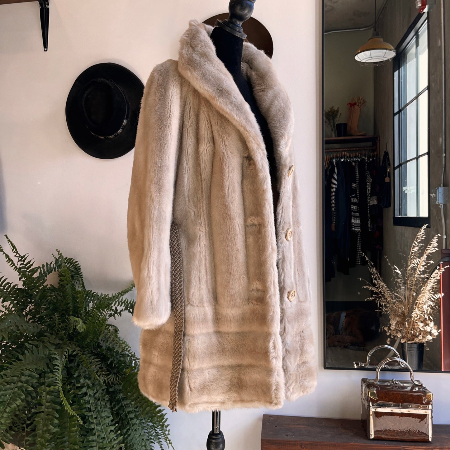 1970s Vintage Tissavel France Fur Jacket