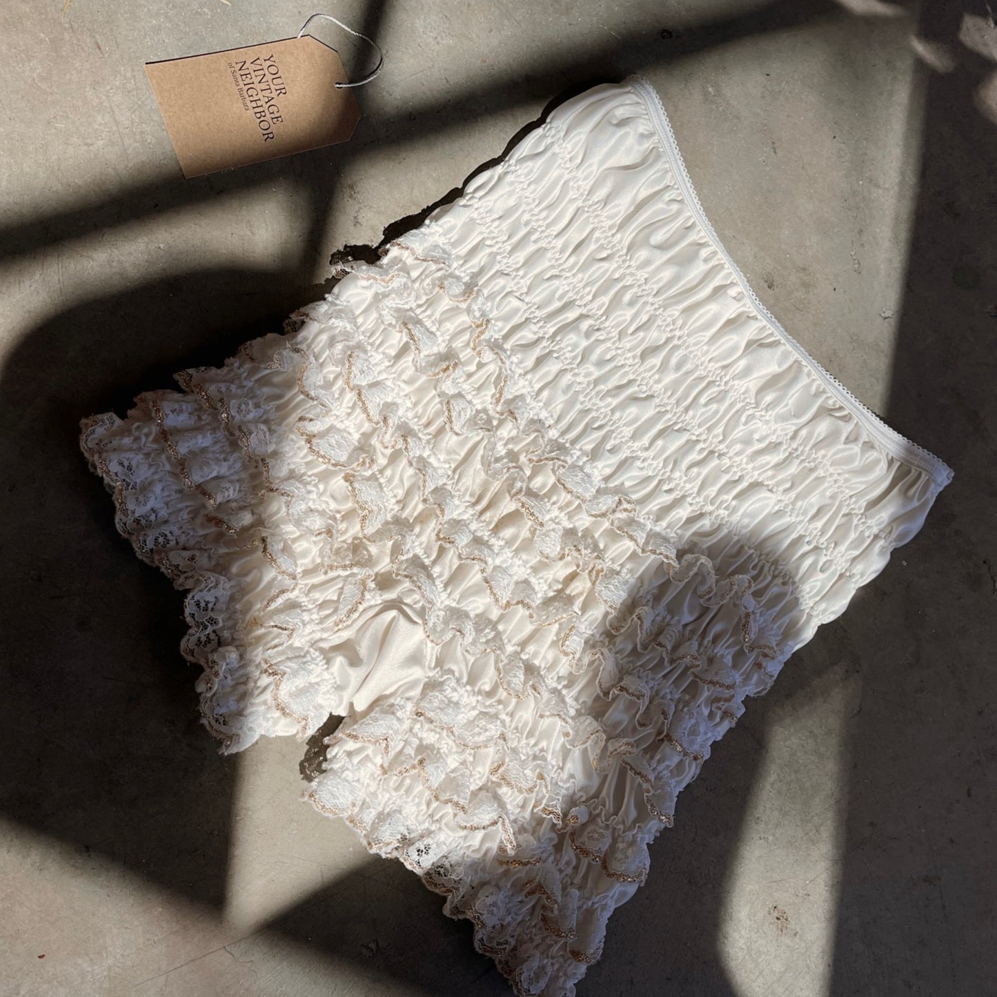 60’s Vintage Ruffle Lace Bloomers