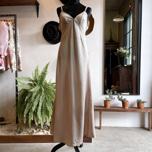 Vintage Silk Slip Dress