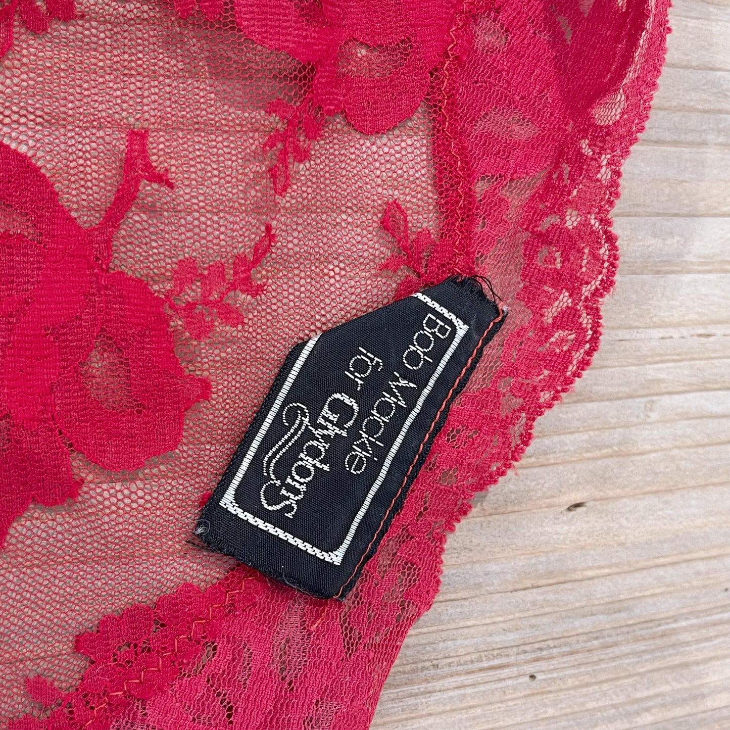 Vintage Bob Mackie Lace Slip Dress