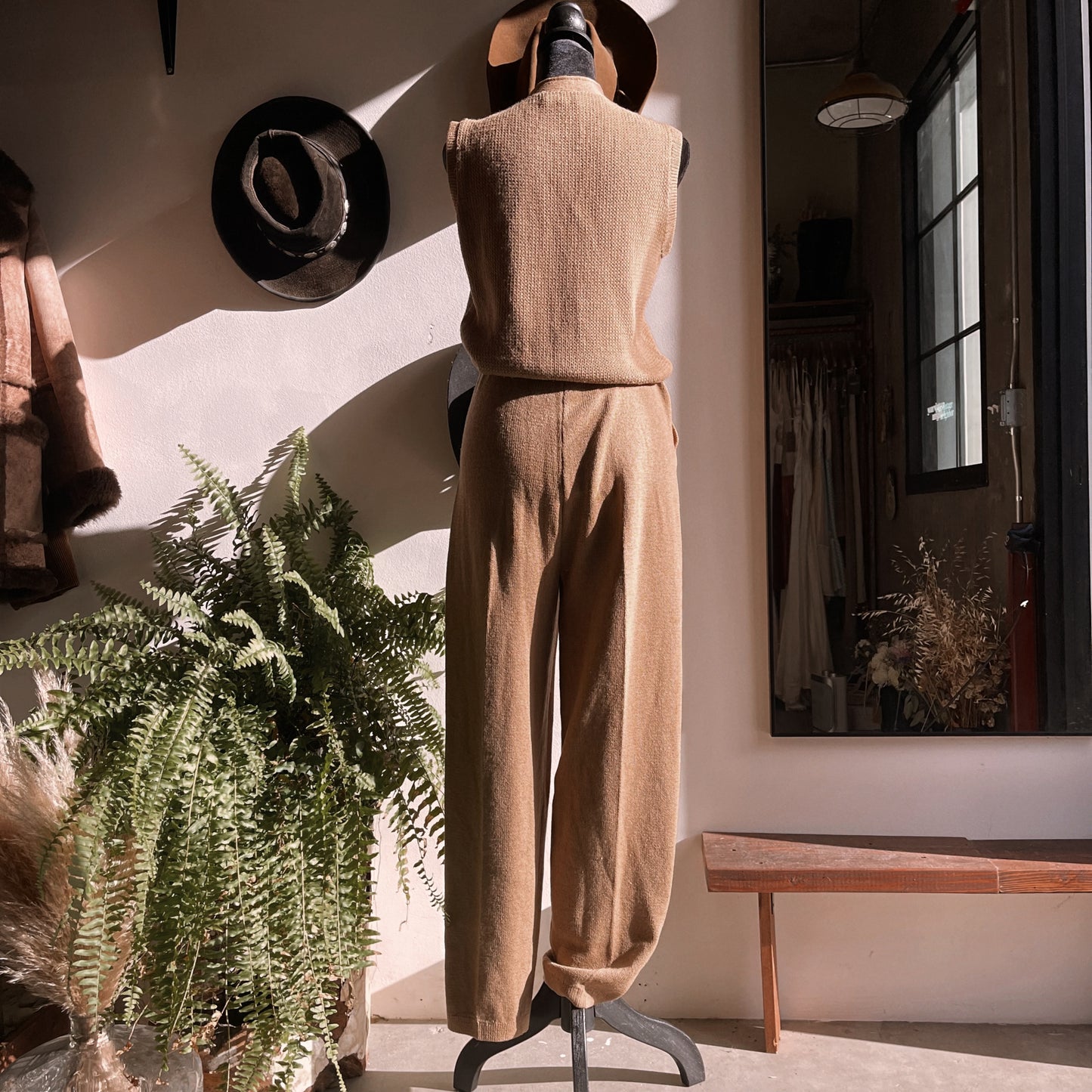 1970s Vintage Saks St. John Knit Jumpsuit