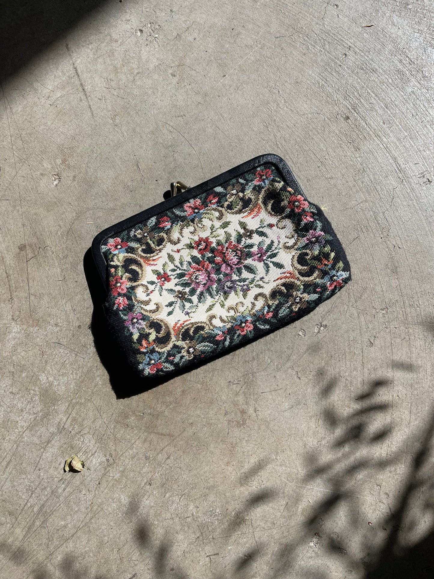 Vintage Tapestry Coin Purse