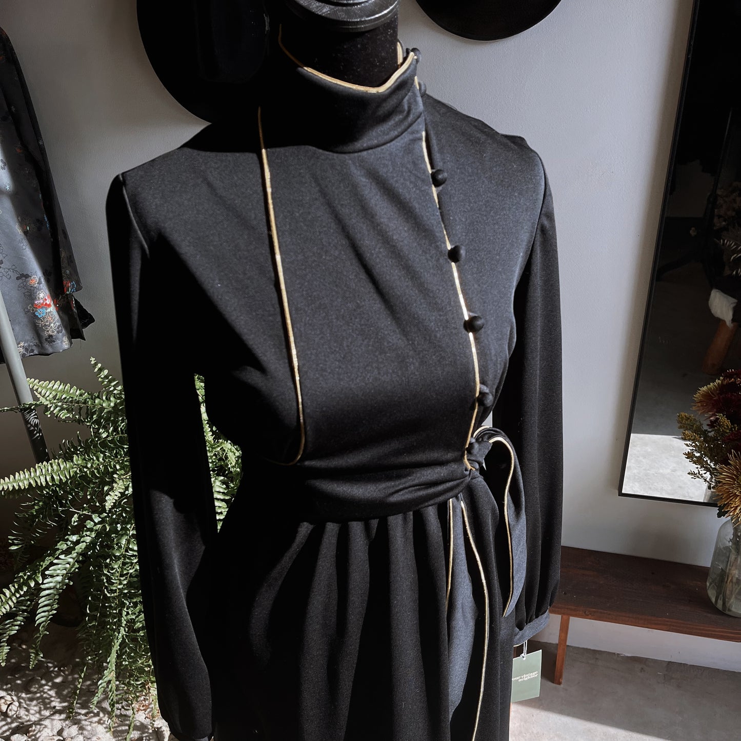 1970s Vintage Victor Costa Dress