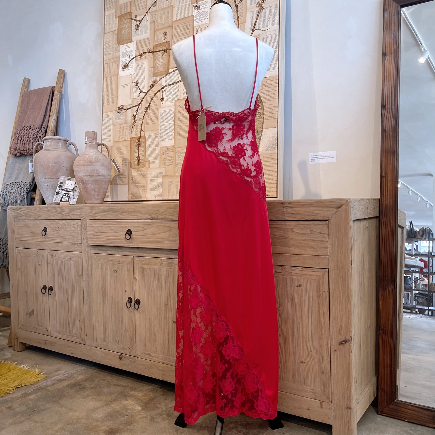 Vintage Bob Mackie Lace Slip Dress