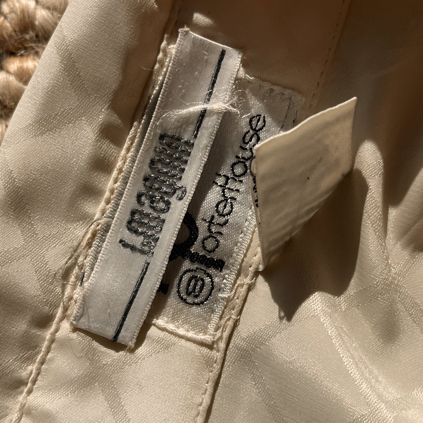 1980s Vintage I. Magnin Satin Blouse