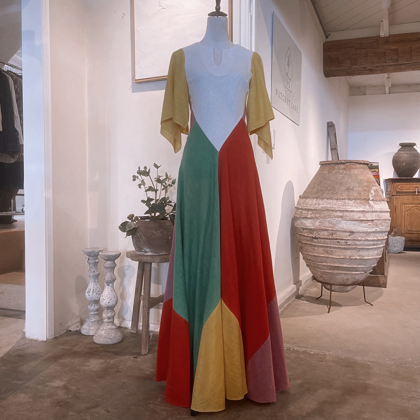 Vintage Hippie Maxi Dress