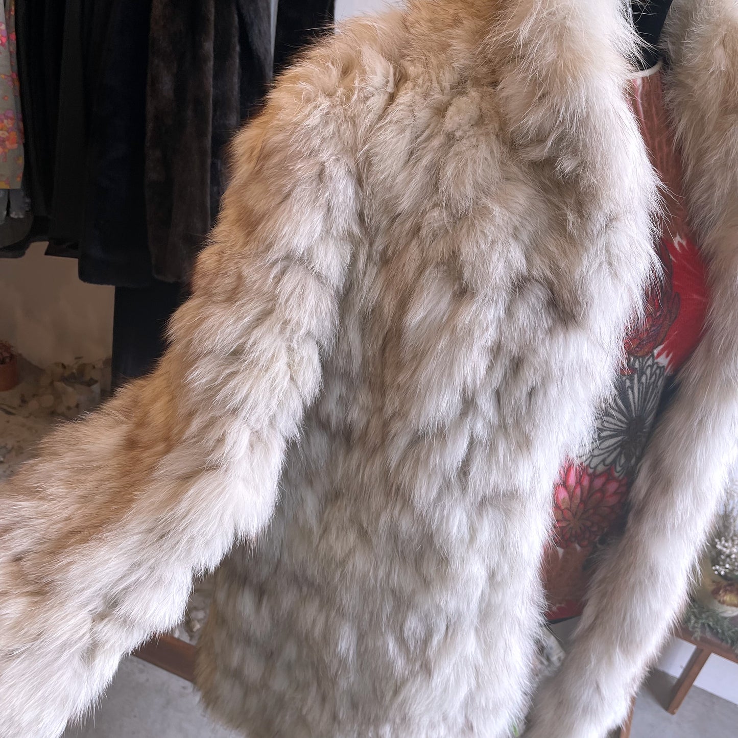 Vintage Rabbit Fur Jacket