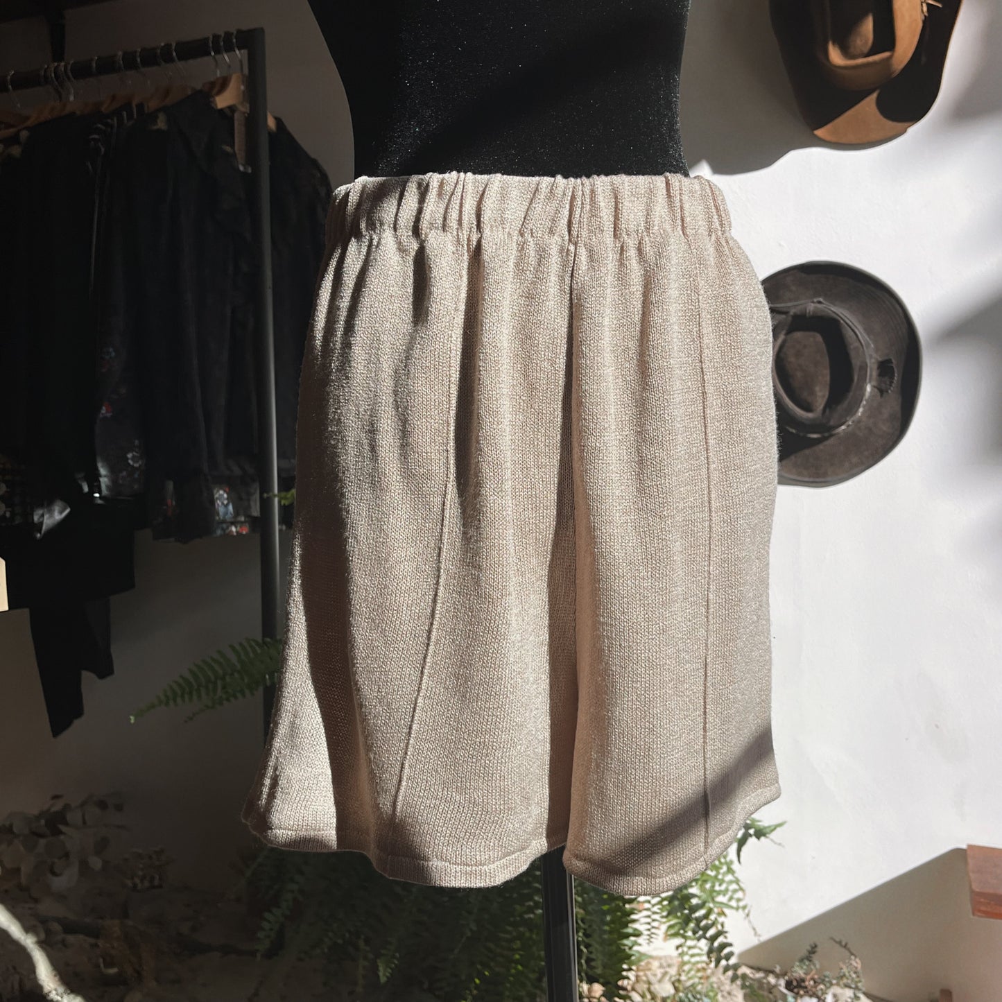 1980s Dylani Knit Short Set