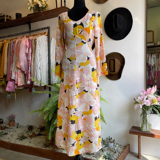 70’s Vintage Pucci Like Handmade Dress