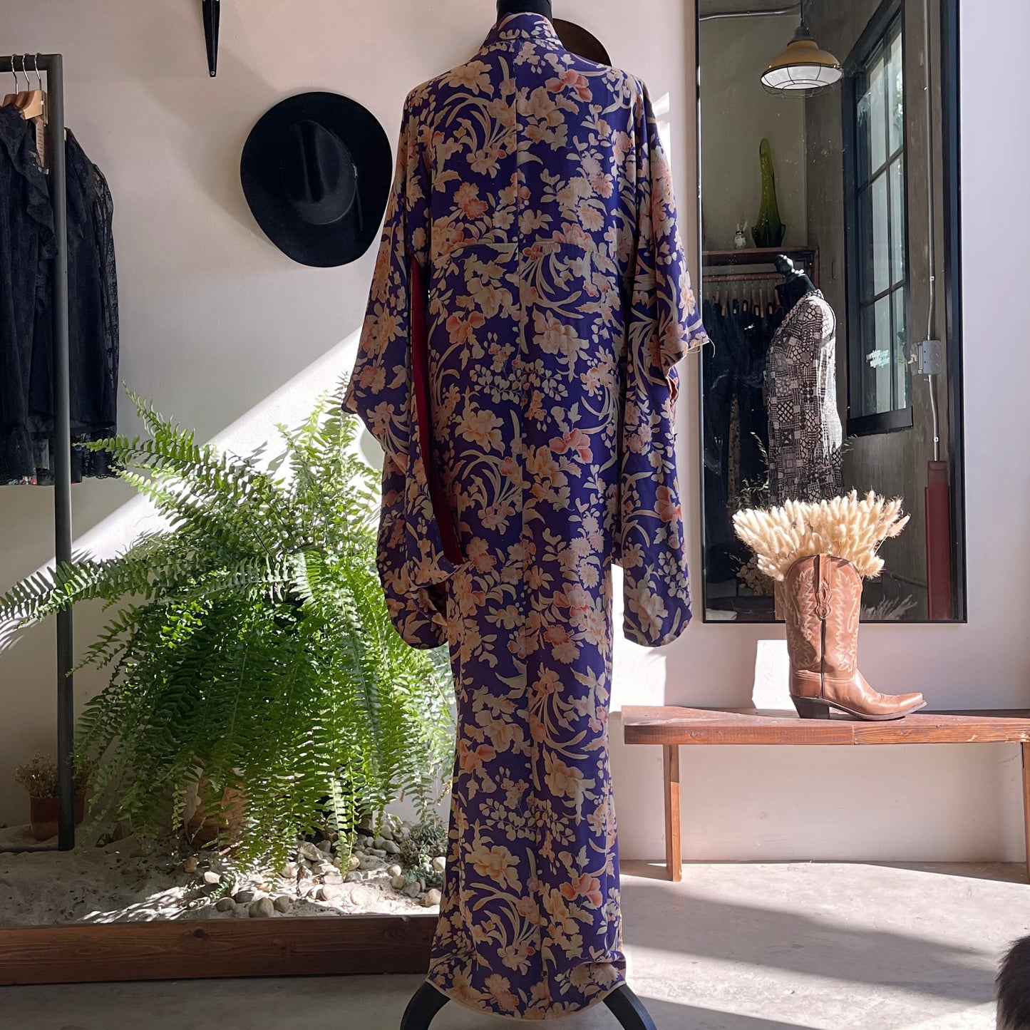 Vintage Silk Japanese Kimono