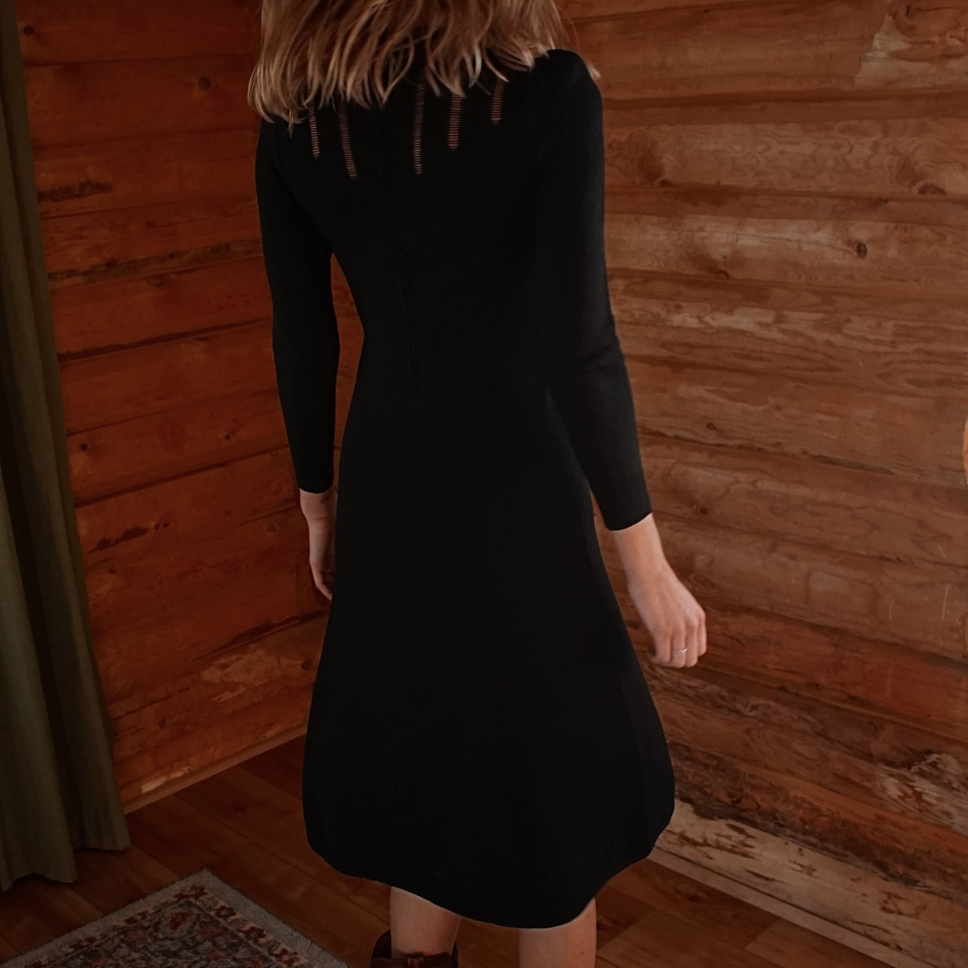 Vintage St. John Marie Grey Knit Dress 70's Vintage St. John Marie Grey Knit Dress 70's