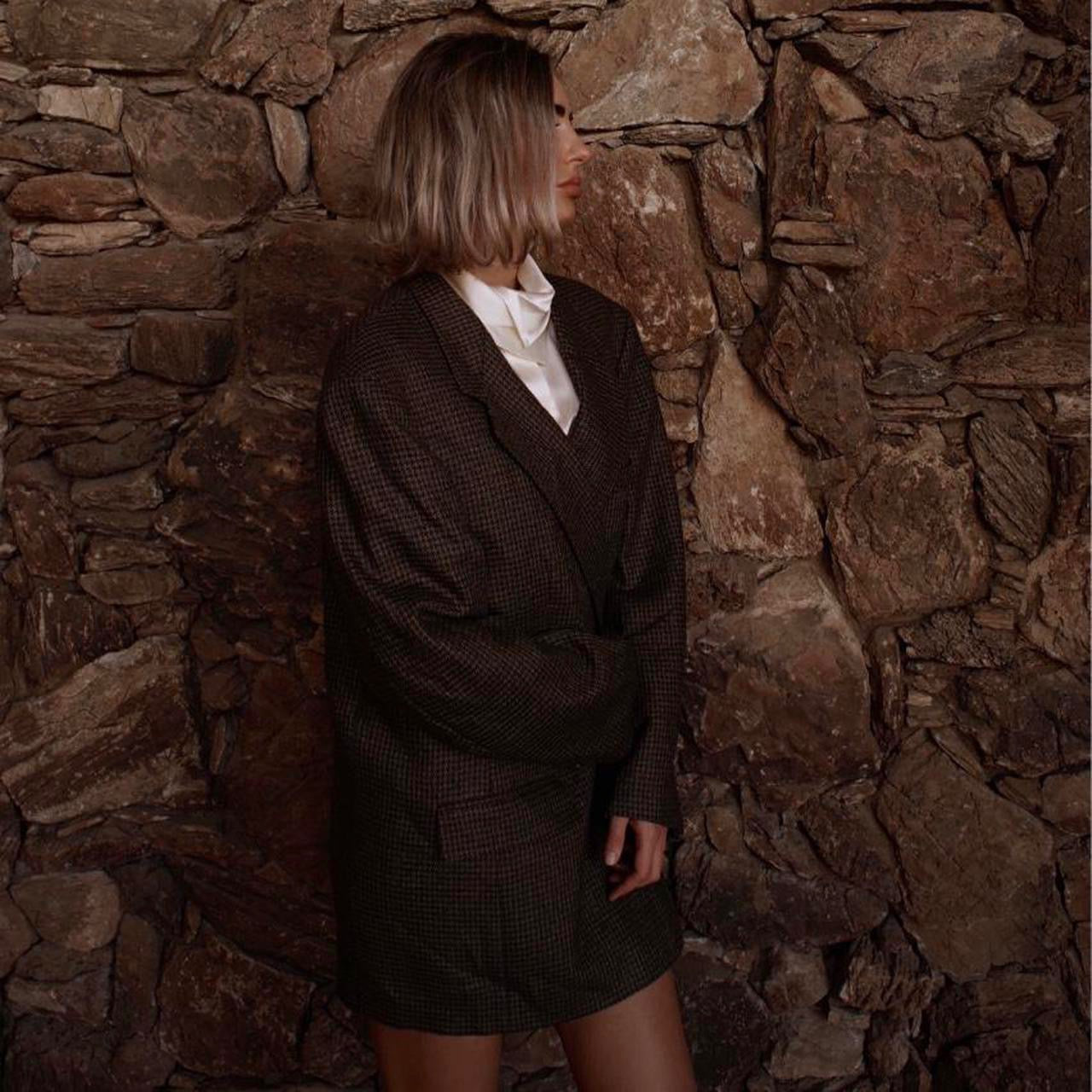 Vintage 70’s Oversized Wool Blazer - SHOP EZRA