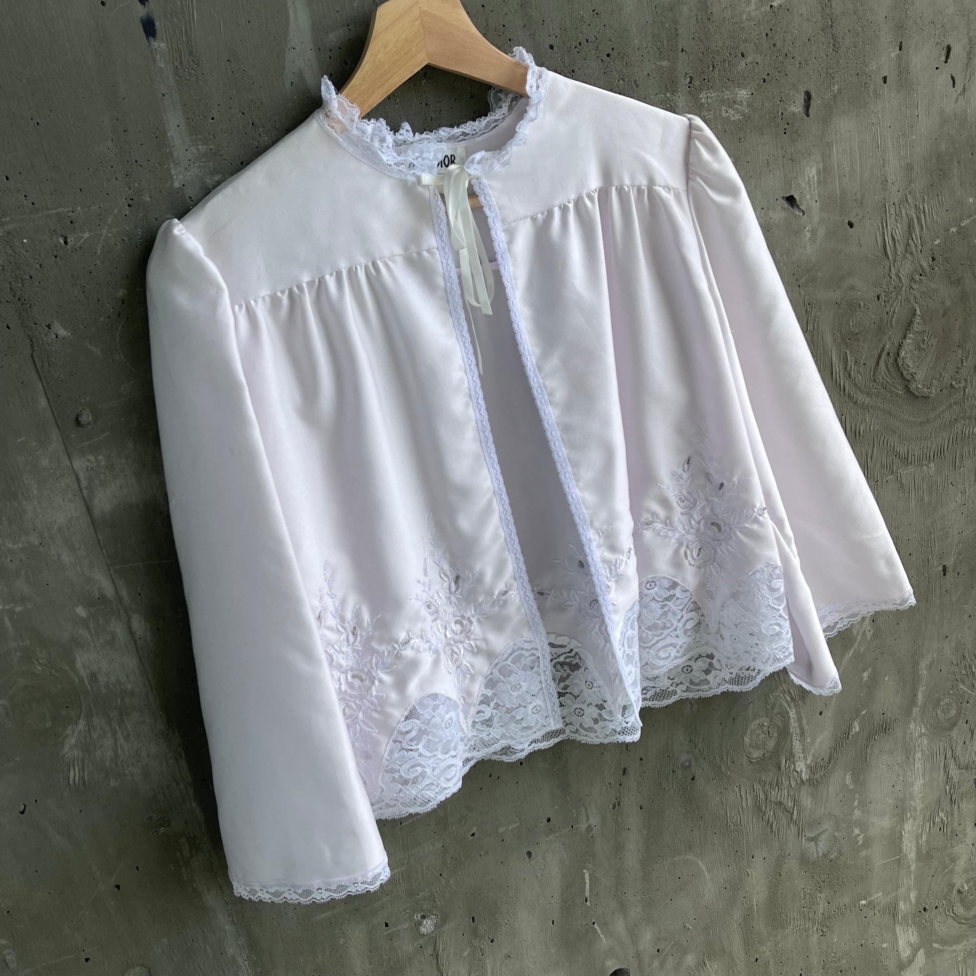 Vintage 70’s Miss Dior Lace Top - SHOP EZRA