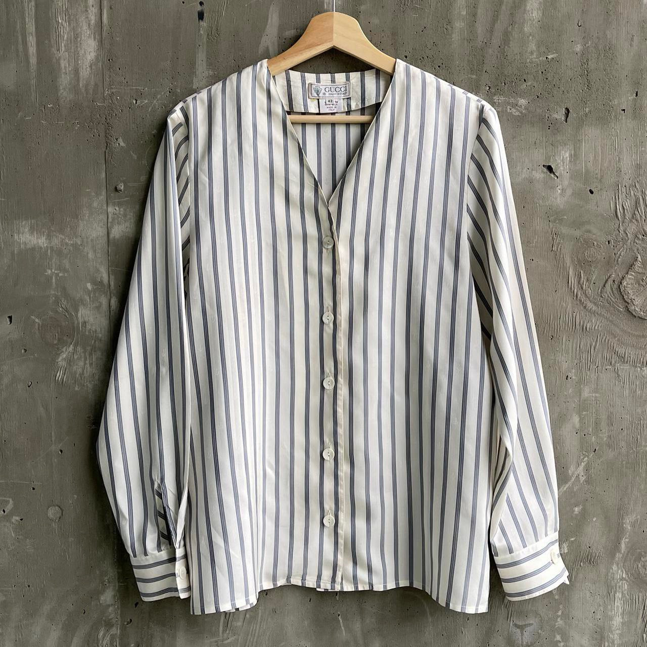 Vintage Gucci Silk Blouse - SHOP EZRA