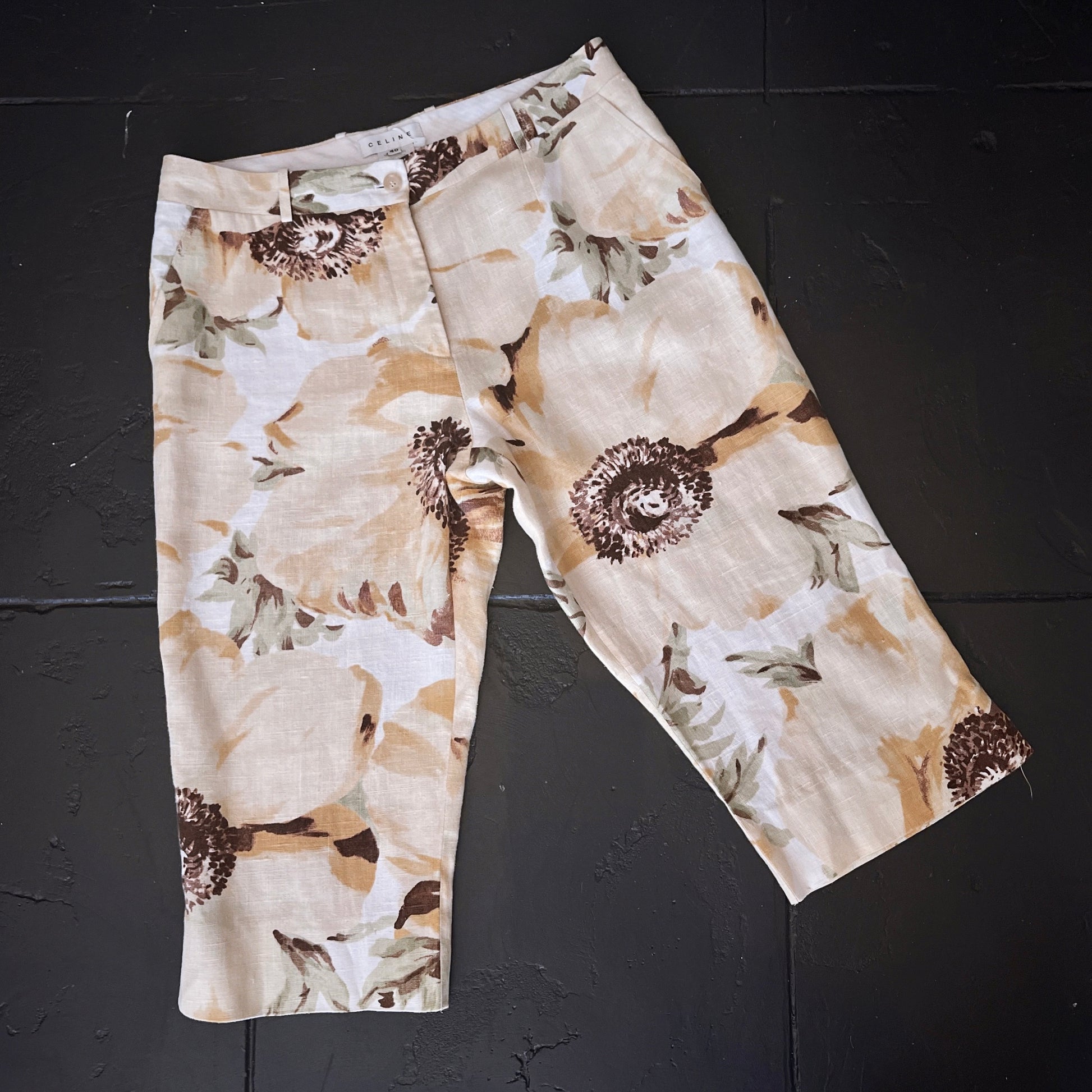 Vintage Celine Sunfower  Shorts - SHOP EZRA