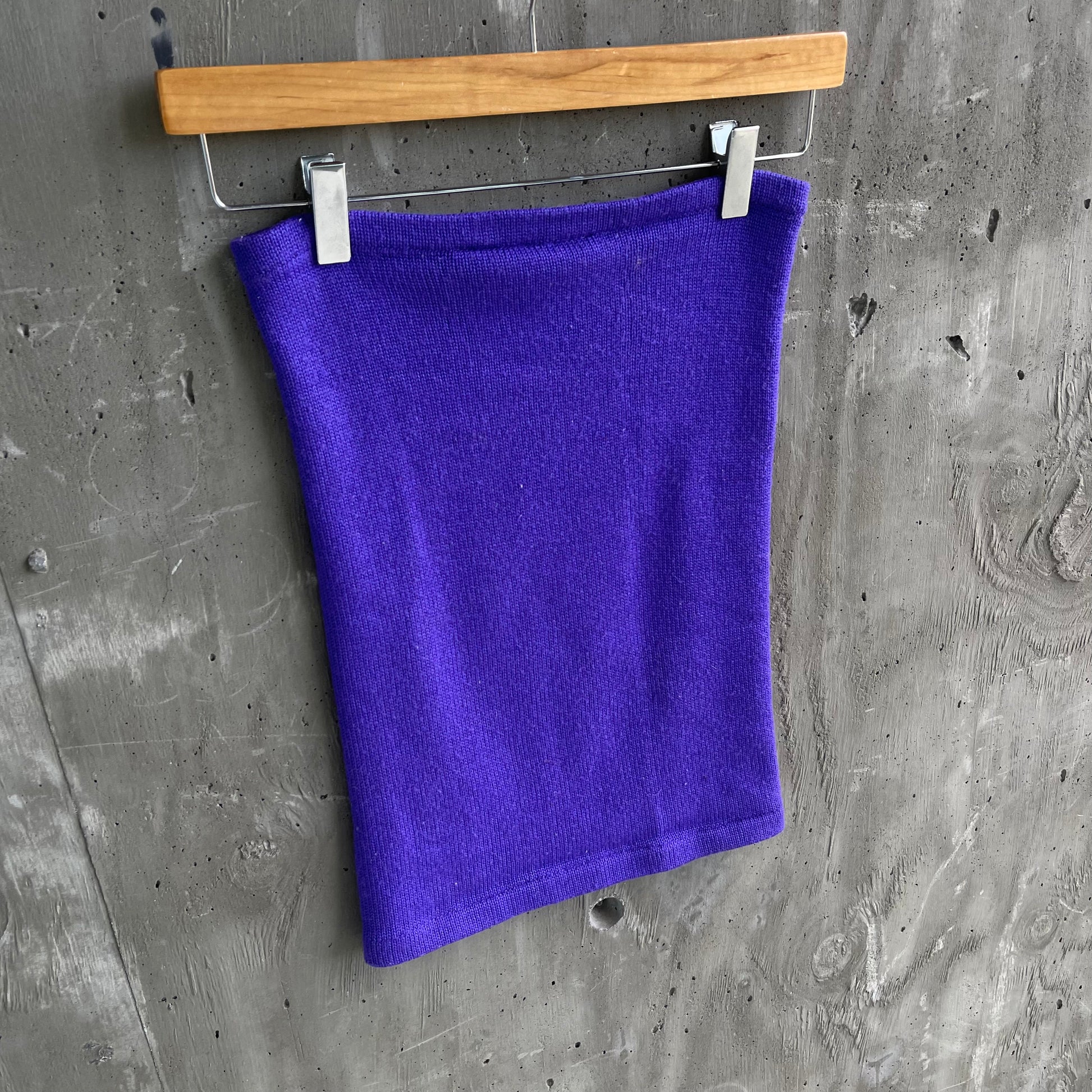 Vintage 90’s Knit Tube Top in Purple - SHOP EZRA