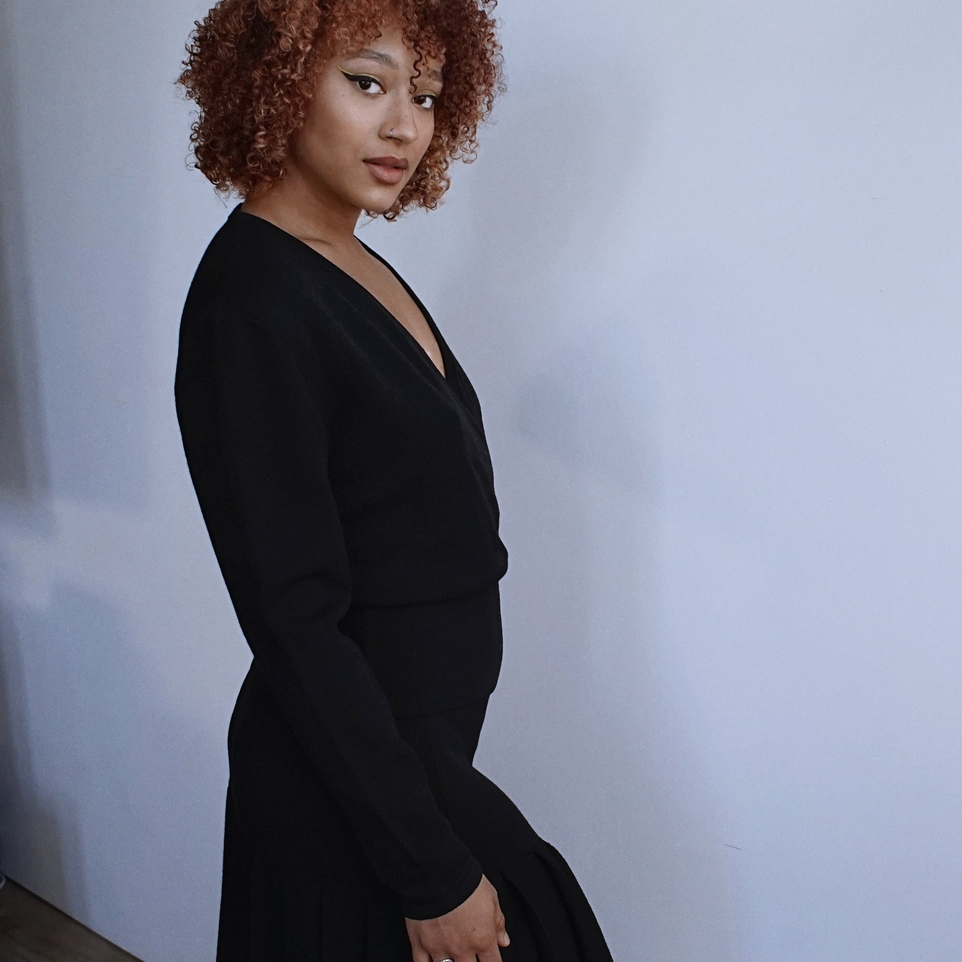 Vintage St. John Knit Black Sweater - SHOP EZRA