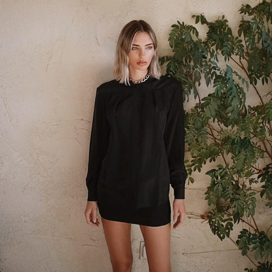 Vintage 80’s Silk Blouse by Neiman Marcus - SHOP EZRA