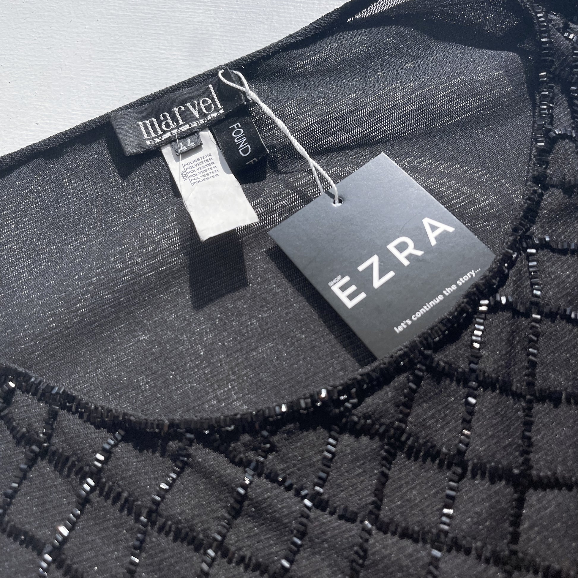 Vintage La Perla Beaded Mesh Tank - SHOP EZRA