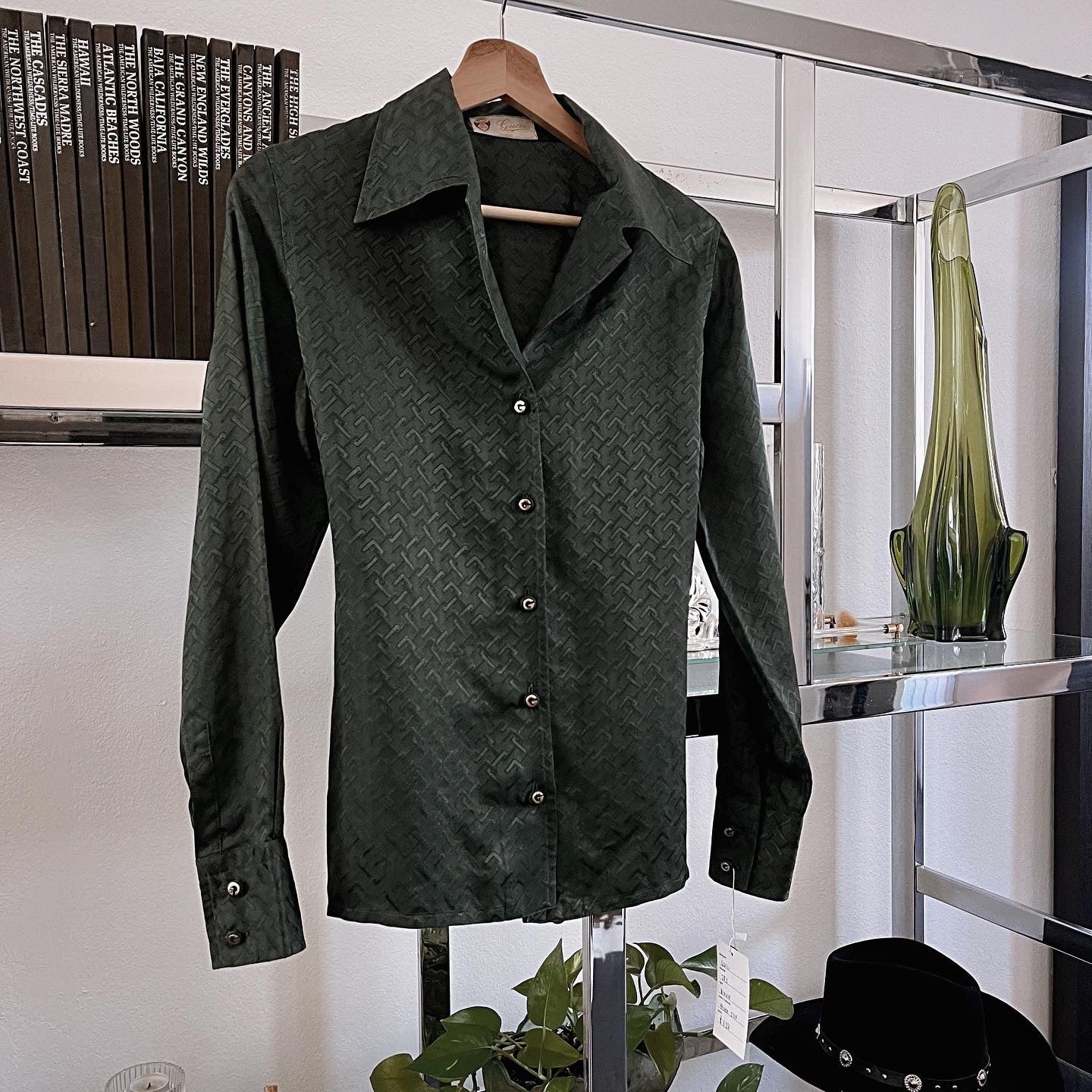 Vintage Gucci Silk Blouse 70’s - SHOP EZRA