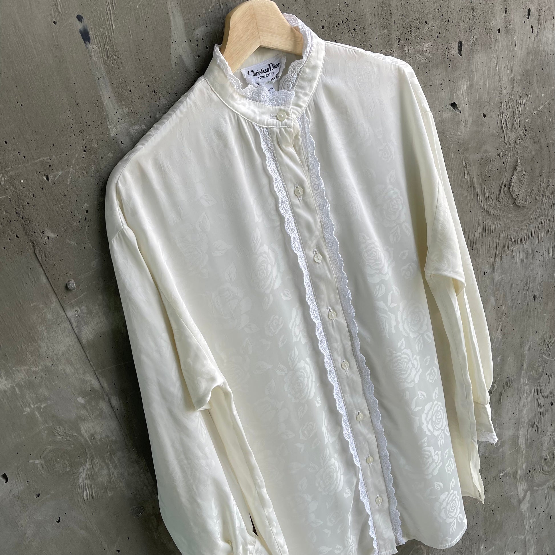 Vintage 80’s Christian Dior Mini Dress in Ivory - SHOP EZRA