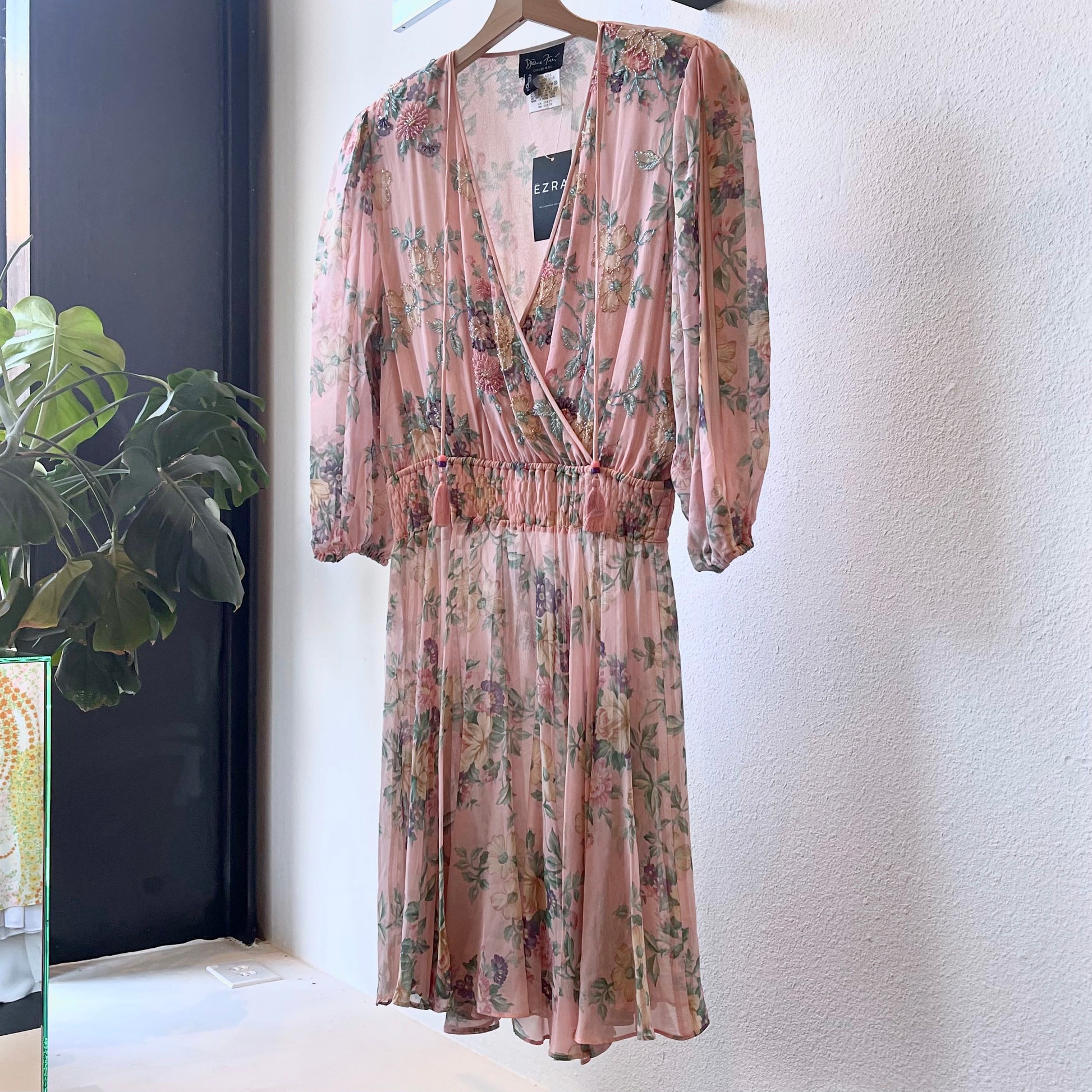 Vintage Diane Freis Silk Dress - SHOP EZRA