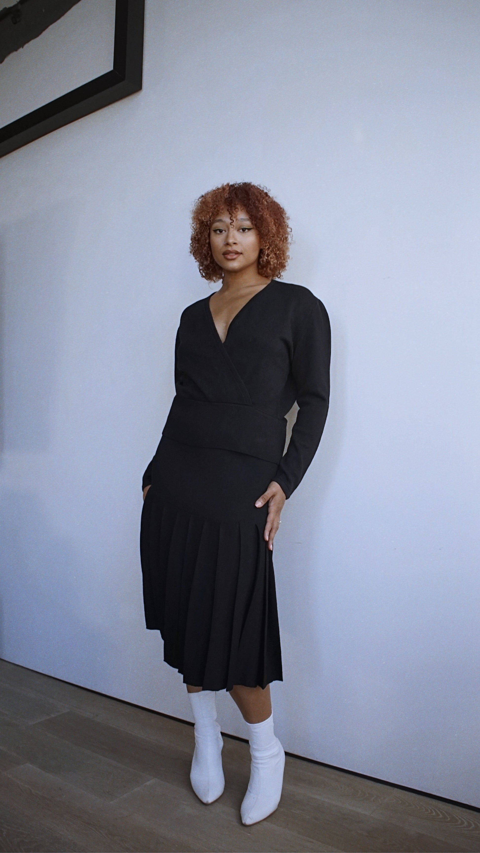 Vintage St. John Knit Black Sweater - SHOP EZRA