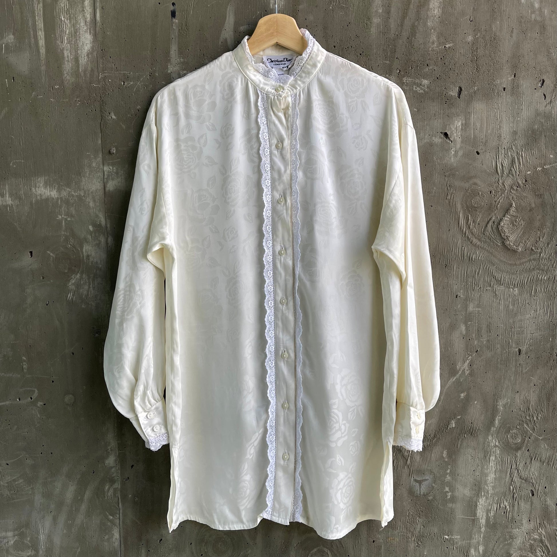 Vintage 80’s Christian Dior Mini Dress in Ivory - SHOP EZRA