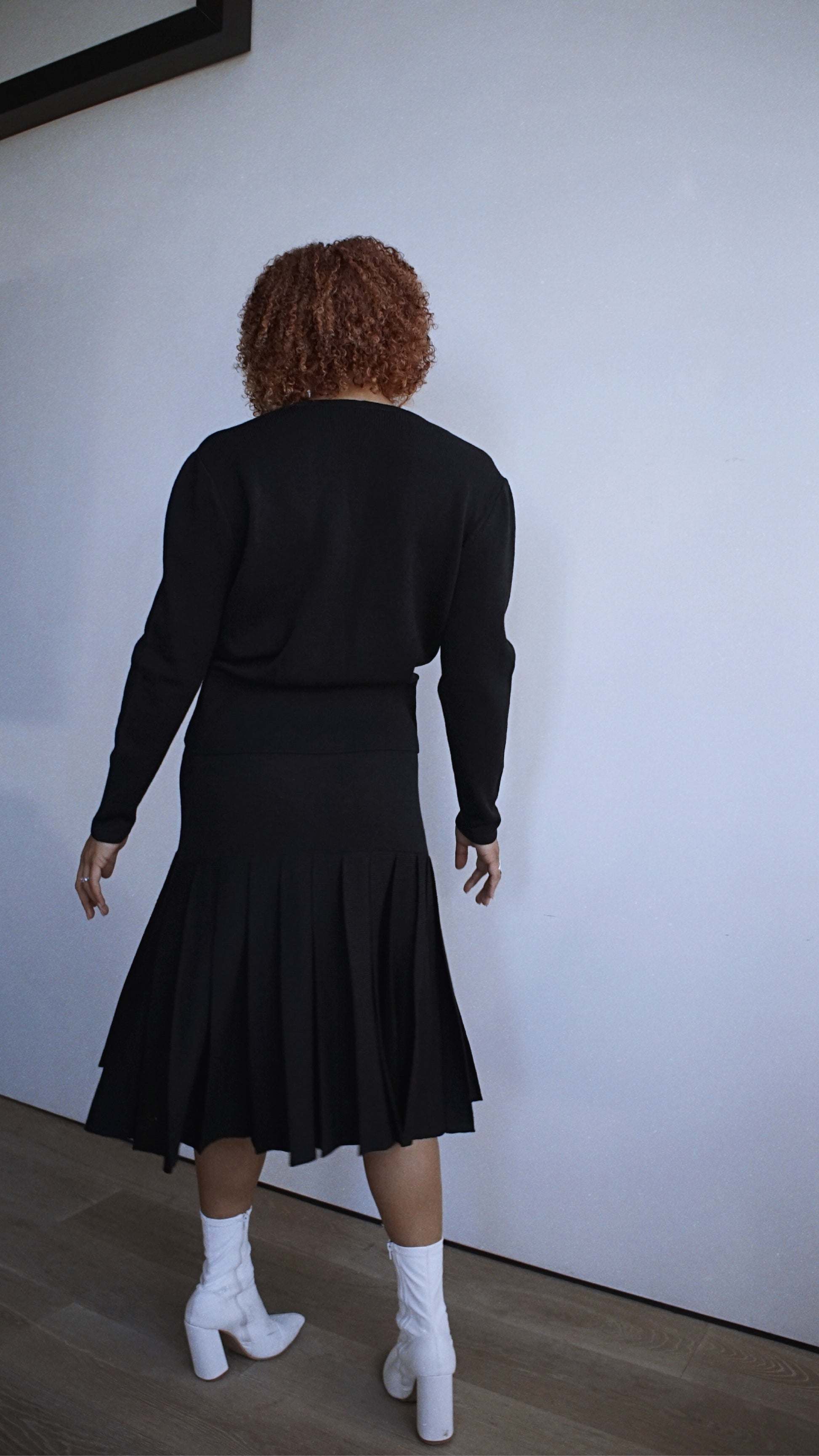 Vintage St. John Knit Black Sweater - SHOP EZRA